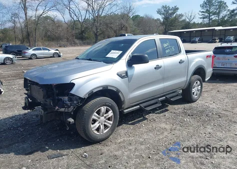 2021 Ford Ranger Xl z USA, uszkodzony, nr VIN 1FTER4EH9MLD35084